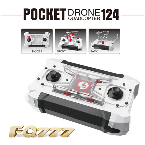 FQ777-124 FQ777 124 RC Drone Micro Pocket