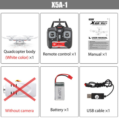 Original Syma X5A-1 (Not X5A) Drone 2.4G 4CH