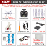 Original SYMA X5SW  X5SW-1 FPV RC