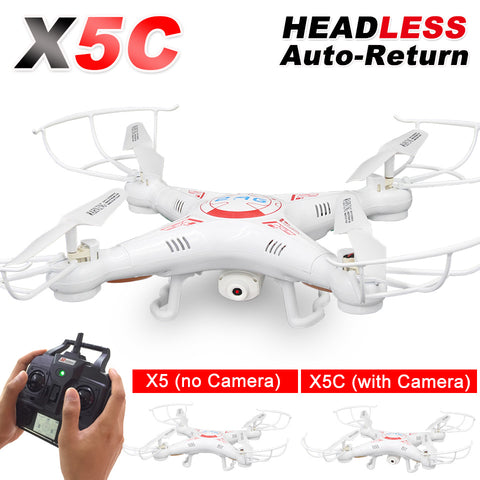 X5C RC Drone with 720P HD Camera or X5 without