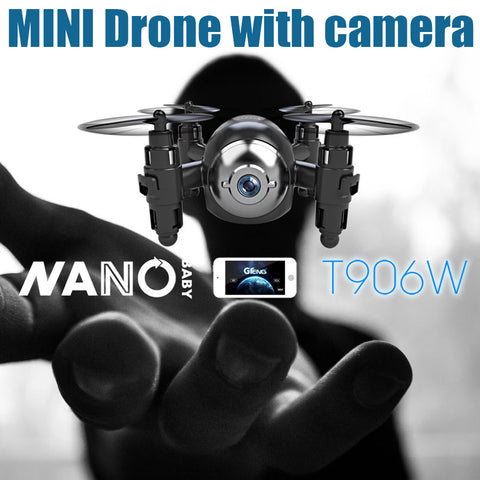 Mini RC Drone with HD Camera One Key Return